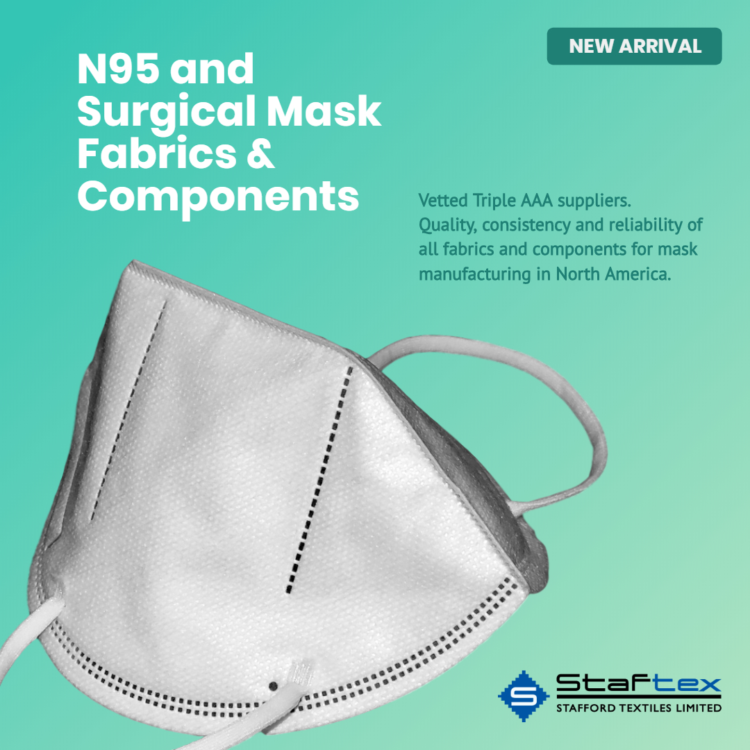 N95 and Surgical Mask Fabrics and Components