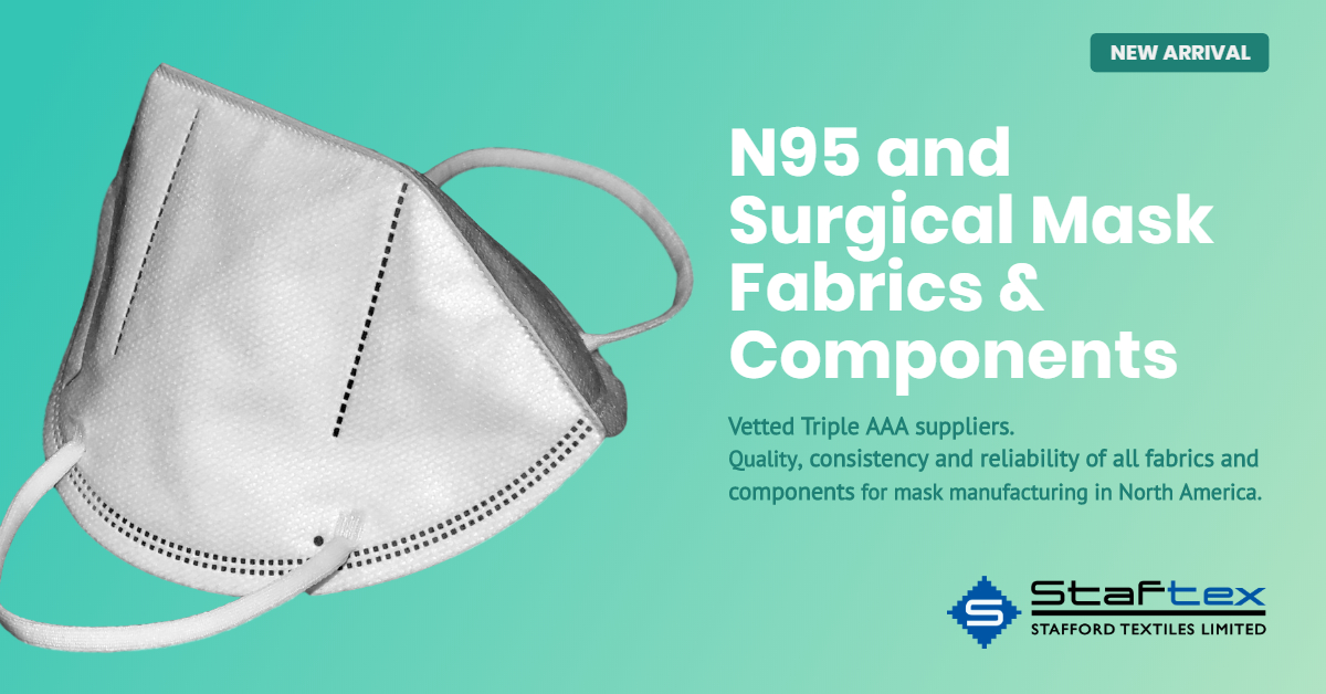 N95 and Surgical Mask Fabrics and Components